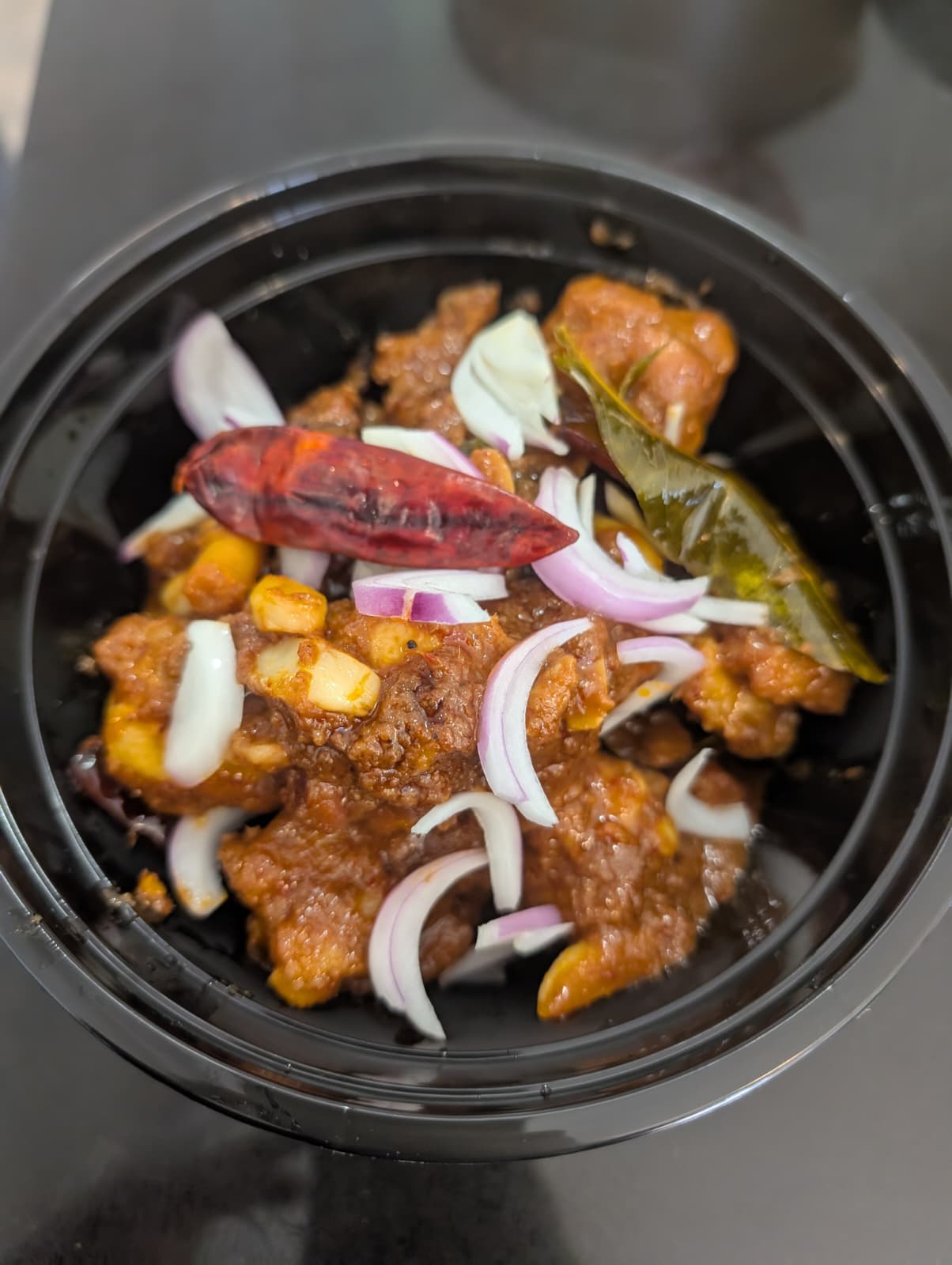 Dry Red Chili Rib Curry (Gaeng Khua Prik See-Kong Moo)