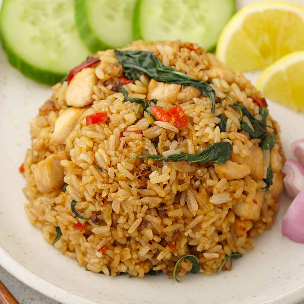 Basil Fried Rice 🌶️