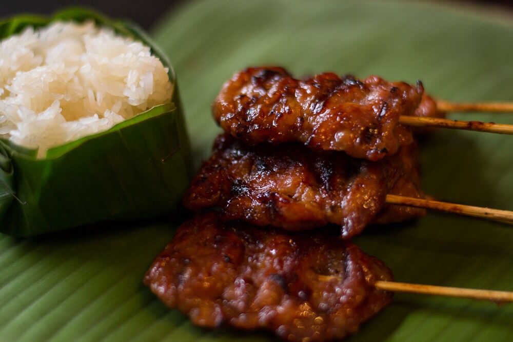 Thai Pork Skewers (Moo Ping, 3 pcs)