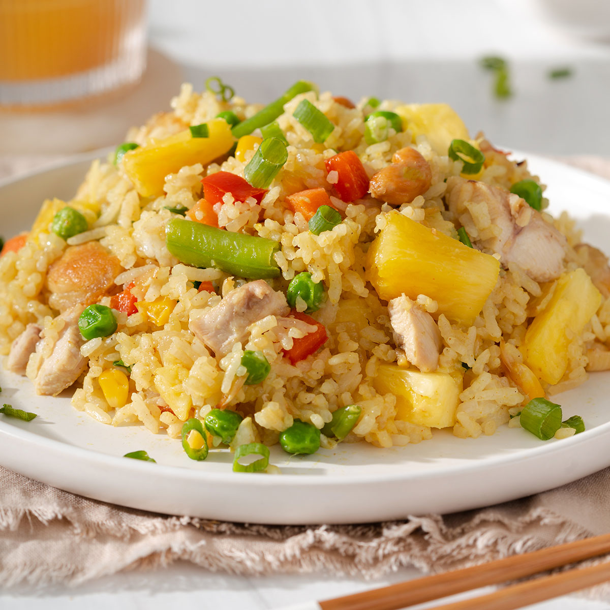 Pineapple Fried Rice 🍍